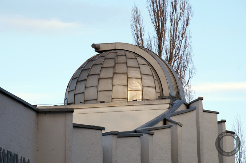 Raumflugplanetarium "Sigmund Jähn" auf der Peißnitzinsel in Halle (Saale)