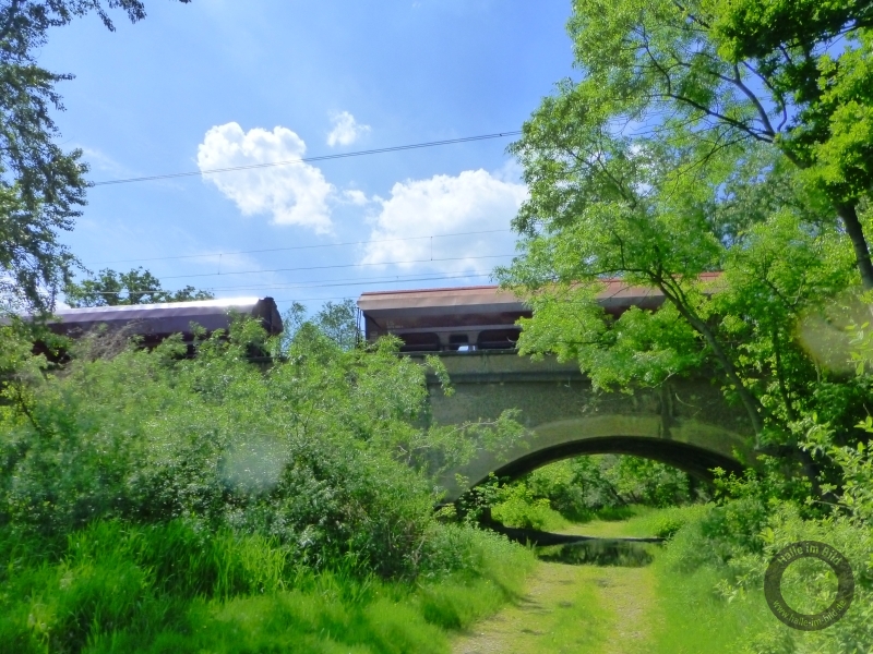 Eisenbahnbrücke (Alte Schmiede) bei Halle (Saale)