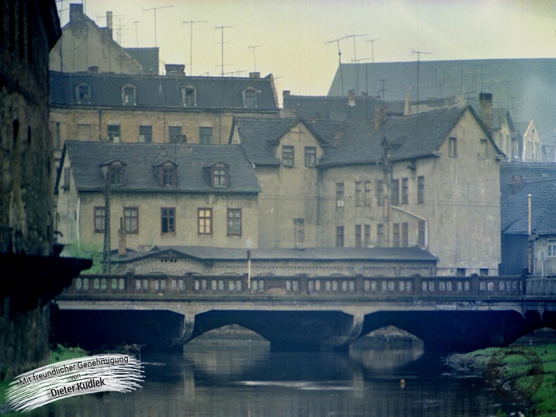 Klausbrücke in Halle (Saale) 1974