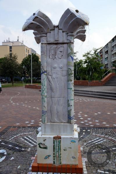 Keramikbrunnen in Halle (Saale)