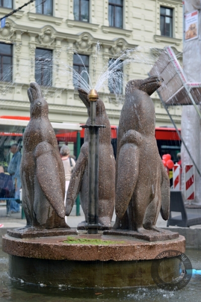 Pinguinbrunnen