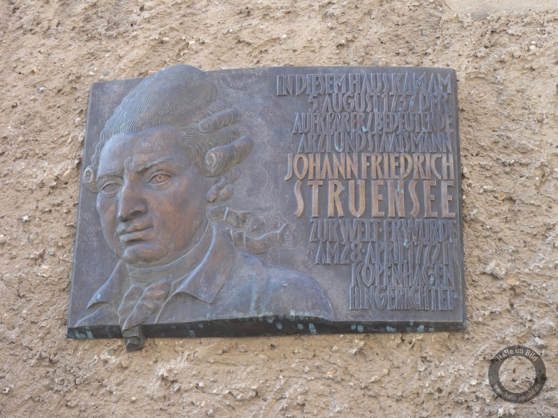 Gedenktafel für Johann Friedrich Struensee