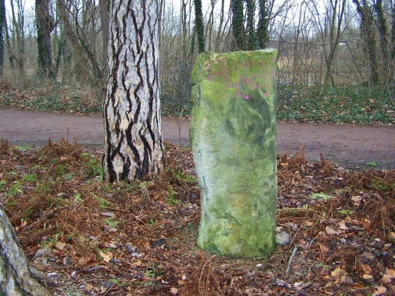 Denkmal für Luise Brachmann am Gut Gimritz auf der Peißnitzinsel in Halle (Saale)