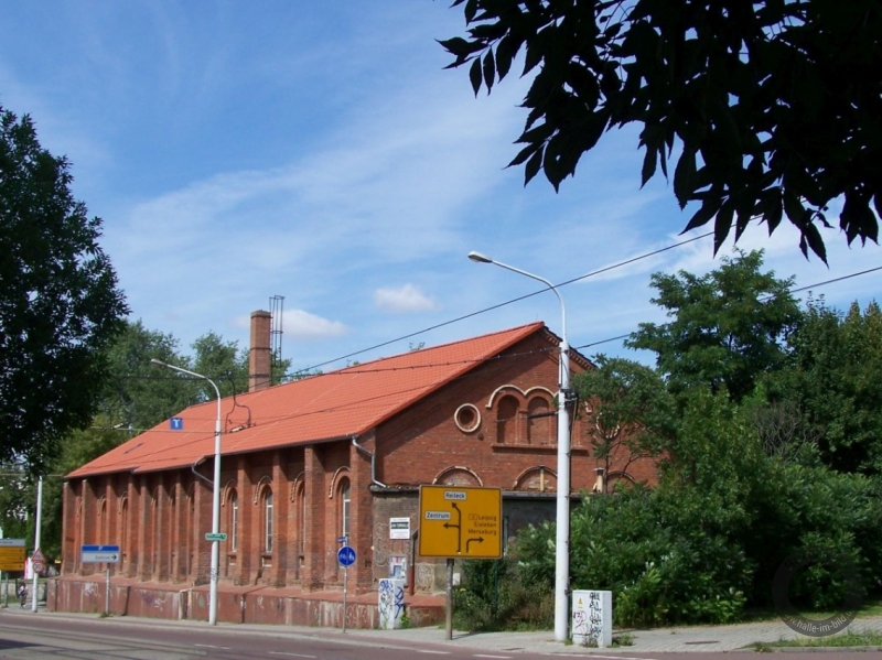 Jahnturnhalle in der Berliner Straße in Halle (Saale)