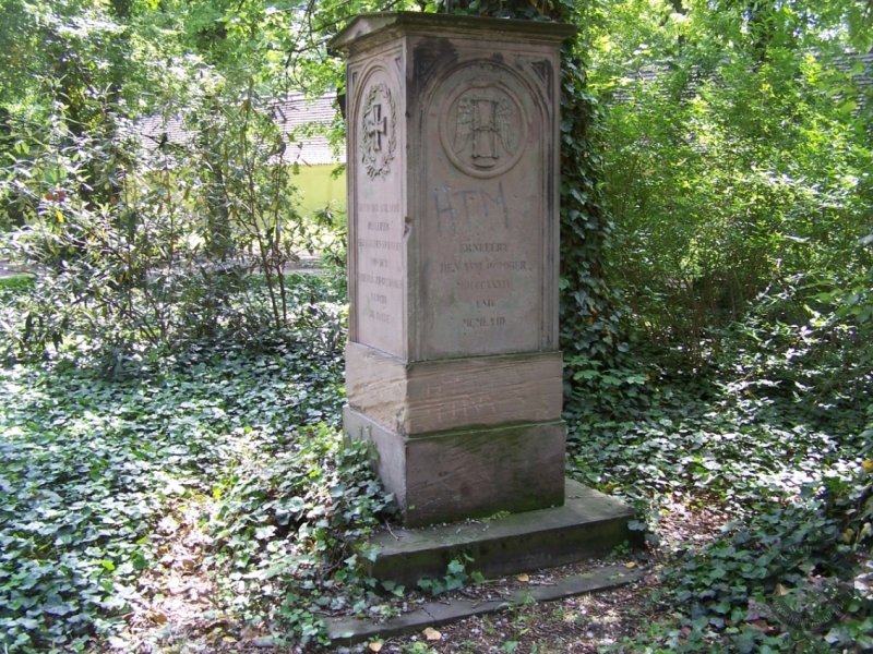 Denkmal für die Gefallenen der Befreiungskriege im Stadtpark von Halle (Saale)
