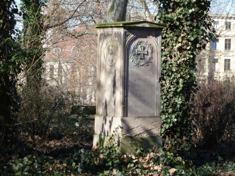 Denkmal für die Gefallenen der Befreiungskriege im Stadtpark von Halle (Saale)