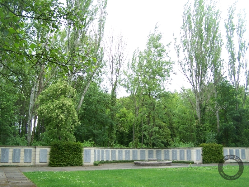 Gedenkanlage für die in Halle (Saale) getorbenen Sowjetbürger auf dem Gertraudenfriedhof