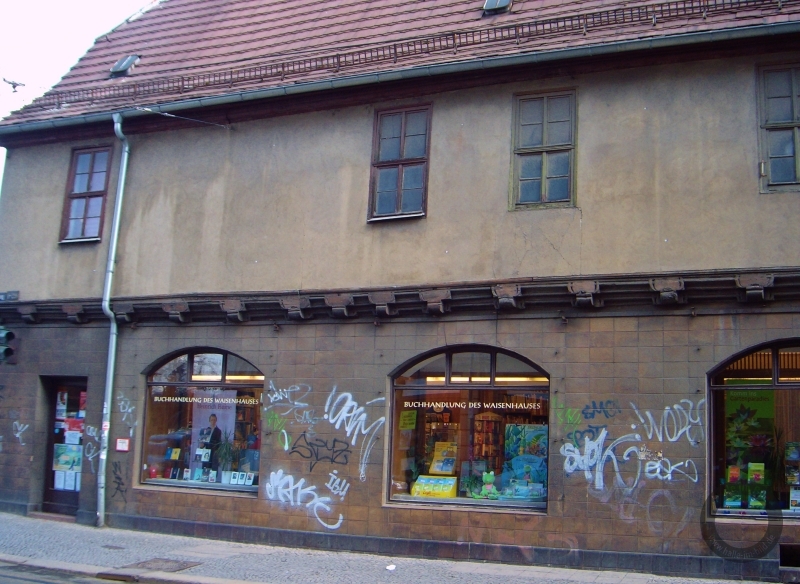 Gasthaus "Zum Raubschiff" (Waisenhausbuchhandlung) in Halle (Saale)