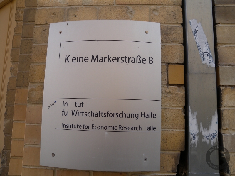 Leibniz-Institut für Wirtschaftsforschung (IWH) in der Kleinen Märkerstraße in Halle (Saale)