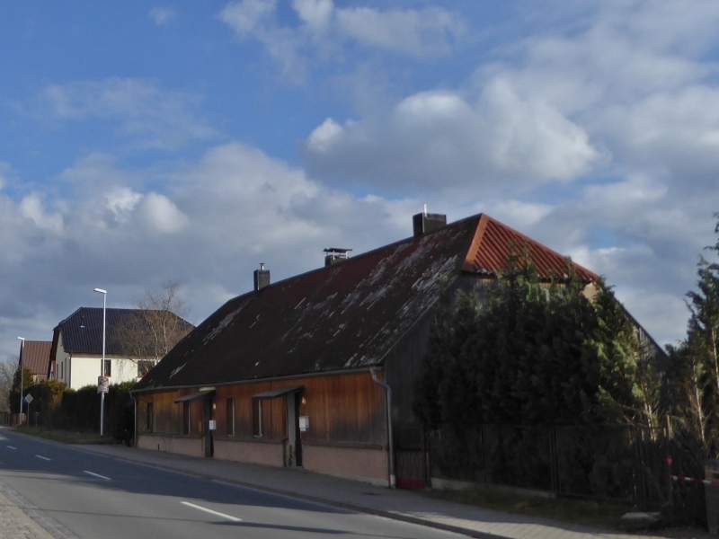 Chausseehaus in der Eislebener Straße in Halle-Nietleben