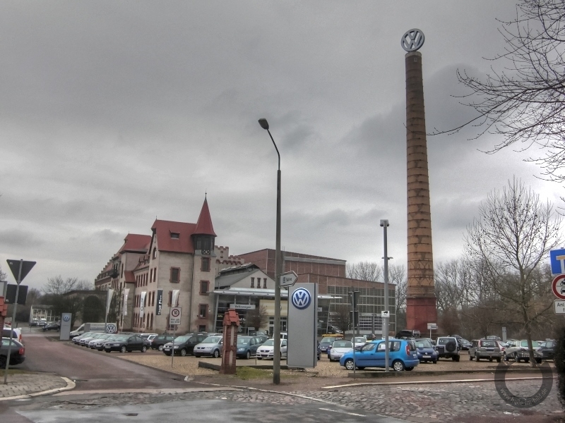 Ehemaliges Elektrizitätswerk am Holzplatz in Halle (Saale)