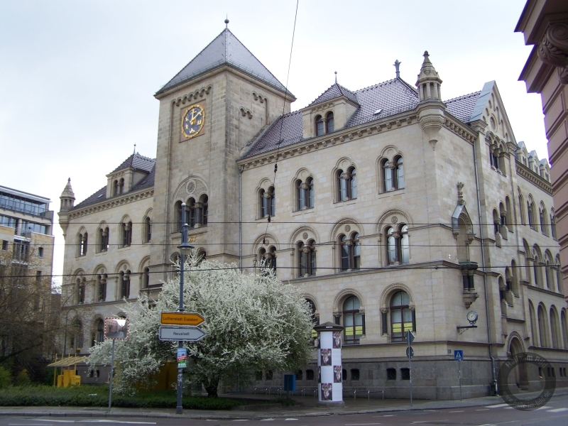 Oberpostdirektion (Hauptpost) in Halle (Saale)