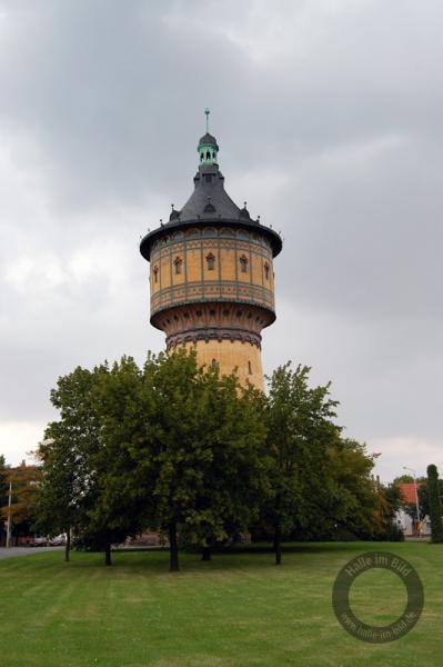Wasserturm Nord in der Paracelsusstraße in Halle (Saale)