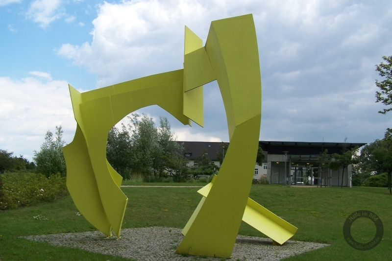 "Impuls" von Cornelia Weihe am Dessauer Platz in Halle (Saale)