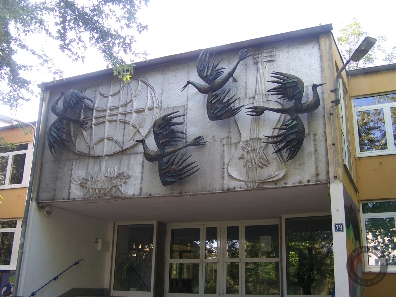 Wandgestaltung Schule Trotha in Halle (Saale)