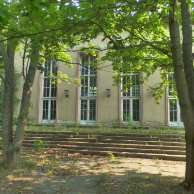 Pädagogische Hochschule "N. K. Krupskaja" im Hohen Weg in Halle-Kröllwitz