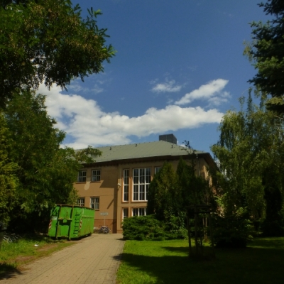 Pädagogische Hochschule "N. K. Krupskaja" im Hohen Weg in Halle-Kröllwitz