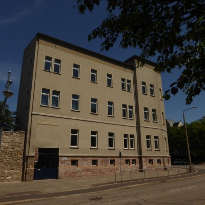 Städtische Volksschule (Goetheschule, BBS) am Waisenhausring in Halle (Saale)