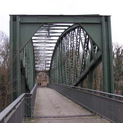 Hafenbahnbrücke in Halle (Saale)
