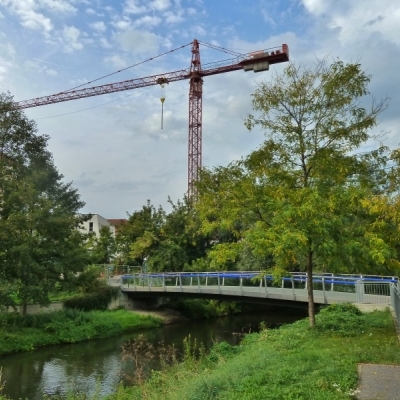 Hallorenbrücke (Mühlgraben) in Halle (Saale)