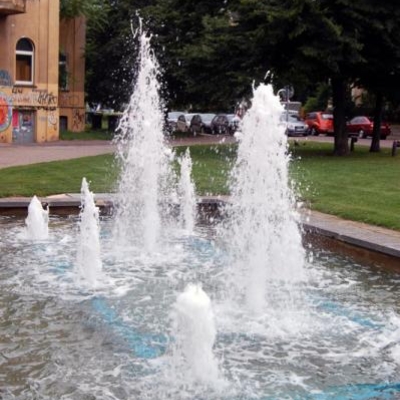 Brunnen am August-Bebel-Platz