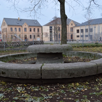 Gänsebrunnen in Halle-Kröllwitz