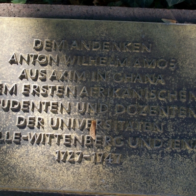 Gedenktafel für Anton Wilhelm Amo