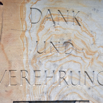 Francke Ehrenmal in den Franckeschen Stiftungen in Halle (Saale)