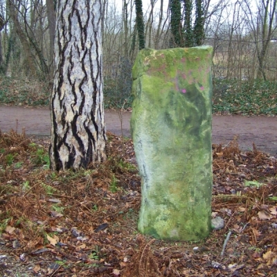 Denkmal für Luise Brachmann am Gut Gimritz auf der Peißnitzinsel in Halle (Saale)