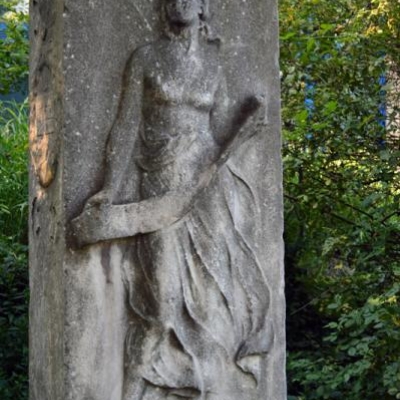 Robert-Franz-Denkmal am Universitätsring in Halle (Saale)