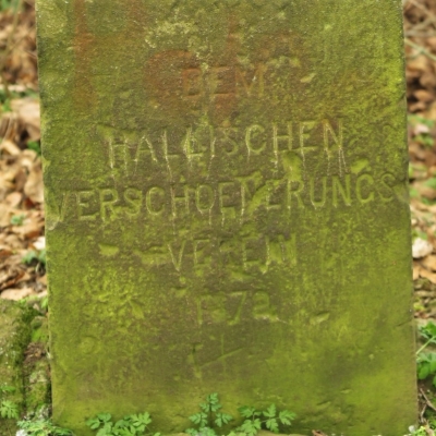 Denkmal Hallischer Verschönerungsverein auf den Klausbergen in Halle (Saale)