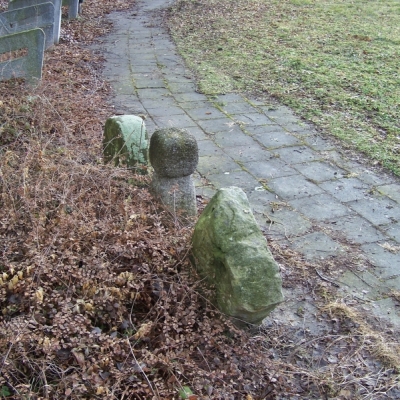 Sühnekreuze "Müllergrab" am Böllberger Weg in Halle (Saale)