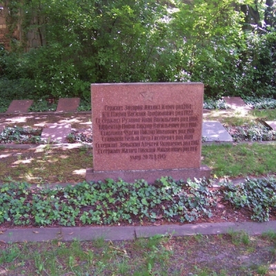 Gedenkanlage Rote Armee auf dem Südfriedhof in Halle (Saale)