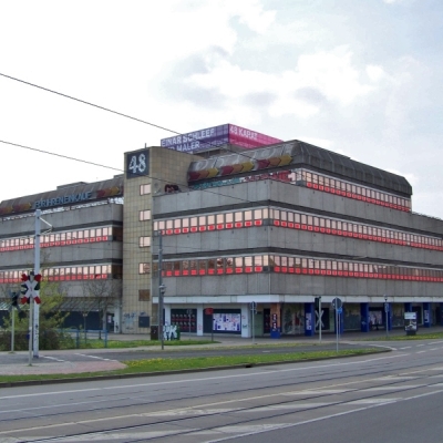Centrum-Warenhaus in der Mansfelder Straße in Halle (Saale)