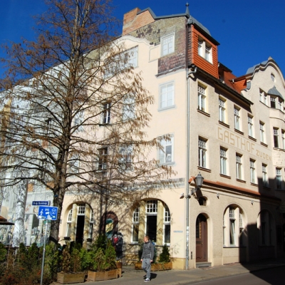 Gasthof "Zu den drei Königen" in Halle (Saale)