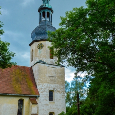 Kirche St. Elisabeth im Stadtteil Beesen in Halle (Saale)
