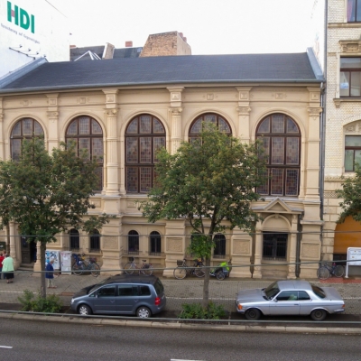 Hallesche Getreide- und Produktenbörse am Waisenhausring in Halle (Saale)