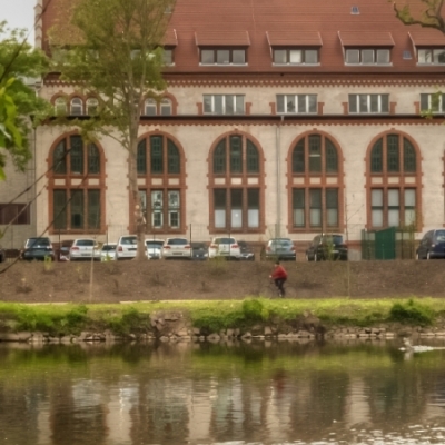 Ehemaliges Elektrizitätswerk am Holzplatz in Halle (Saale)