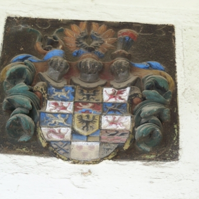 Wappen in der Brüderstraße 7 in Halle (Saale)
