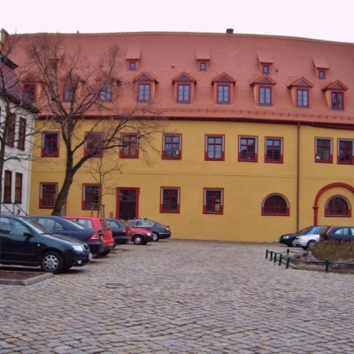Fürstliche Kanzlei am Domplatz in Halle (Saale)