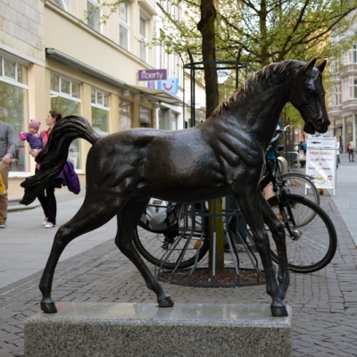 Pferd in der Leipziger Straße