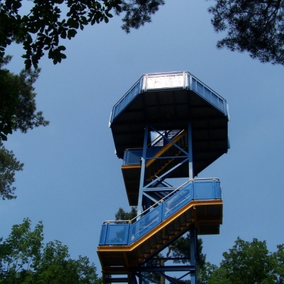 Kolkturm in der Dölauer Heide in Halle (Saale)