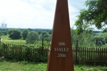Obelisk "1200 Jahre Halle (Saale)" in Ammendorf