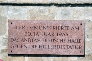 Demonstration gegen den Nationalsozialismus am 30.01.1933